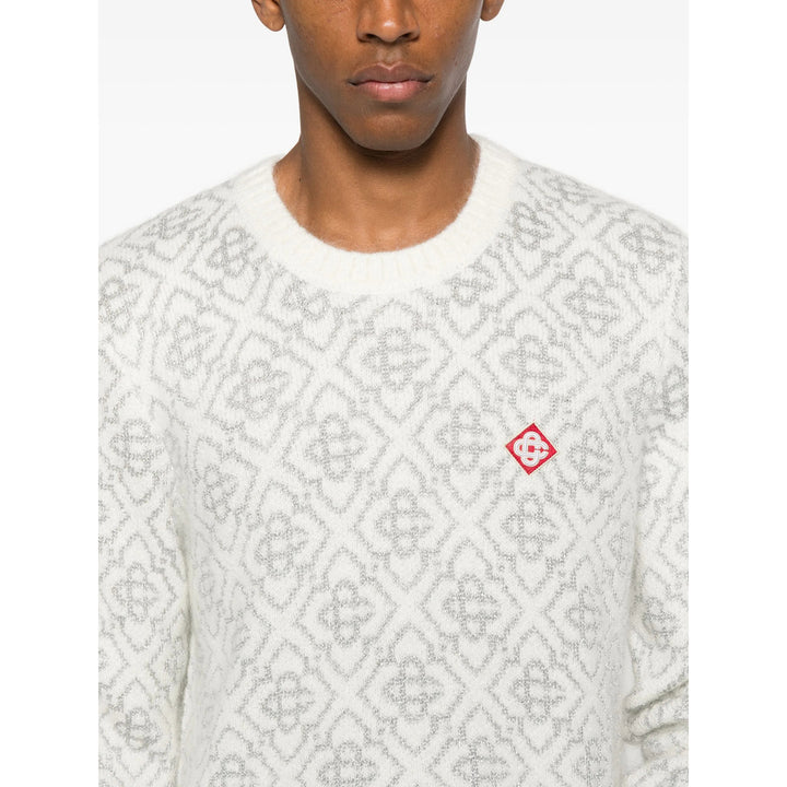 Casablanca Sweaters - White, Silver | e49330a36f6174c9842dca6ba7aea0ce6555e894