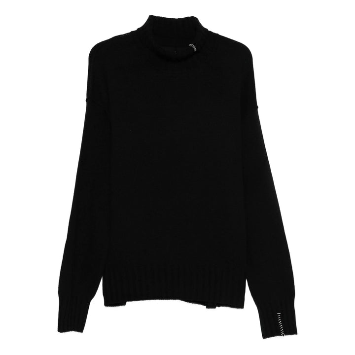 Isabel Benenato Sweaters - Black | 751b72864ae5bea8db10ba4bfeac9312b82debd1