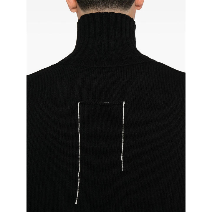 Isabel Benenato Sweaters - Black | 9686102f6a80b677d71146f07fbd79823d1304c4