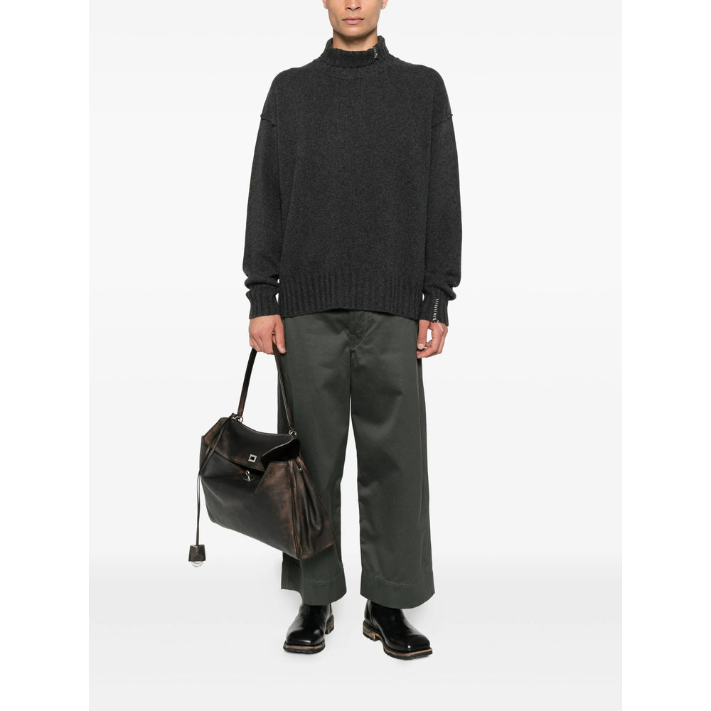 Isabel Benenato Sweaters - Gray | bbf3c354bd248dc1859ff20ca7a04c3cc0c0759a