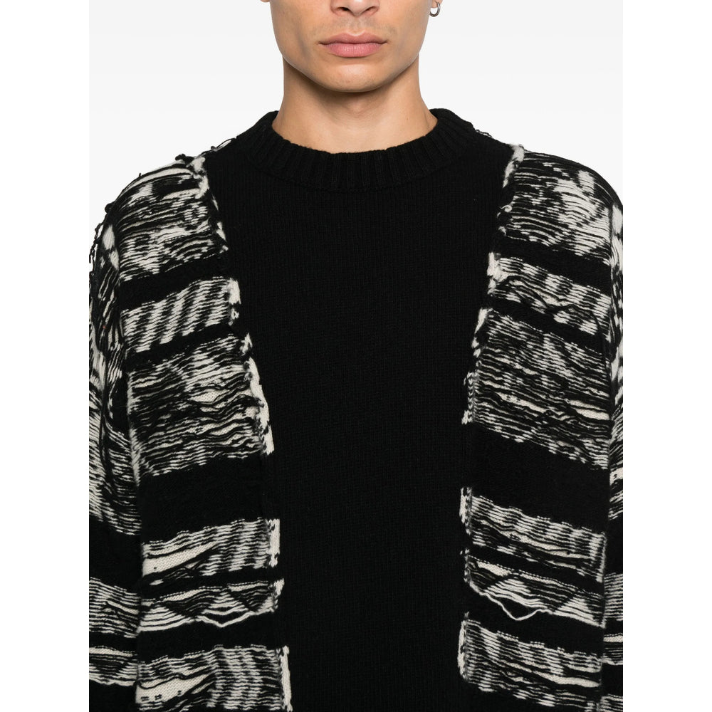 Isabel Benenato Sweaters - Black | ef5c57b4a3a0308f8d5cd7303c42b47334bfac92