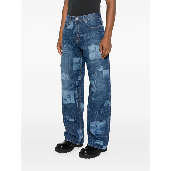 Palm Angels Denim - Blue | 20f746c8c2dc82cb309638608cce67f6ef55e59f