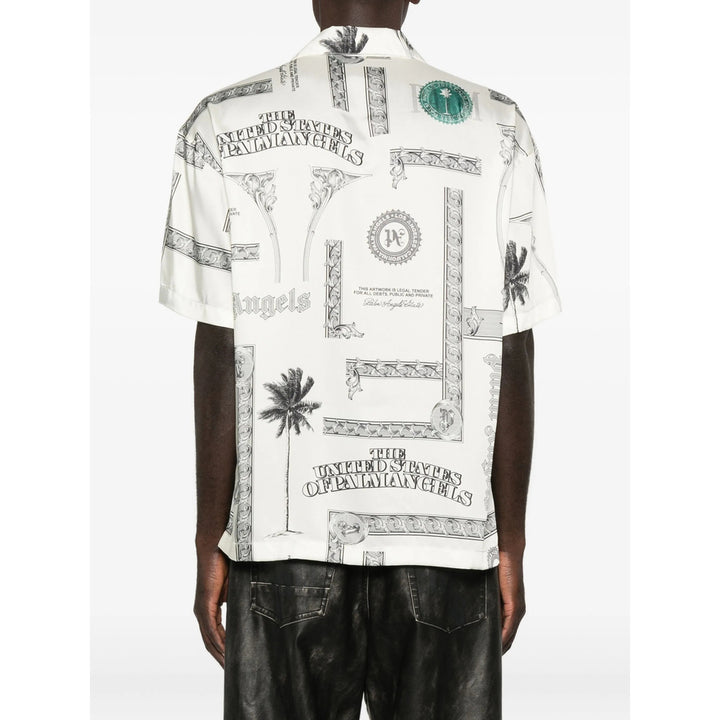 Palm Angels Shirts - White | 622919647f85635e41d6d33ce5ae6f2aafc26726