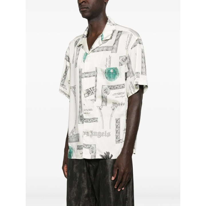 Palm Angels Shirts - White | 681870656229b8f038cf62139c4eb91578a7355a