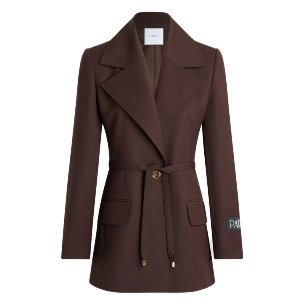 Patou Coats - Brown | 567247f0cf7a5313938407ec77e623e357044d56