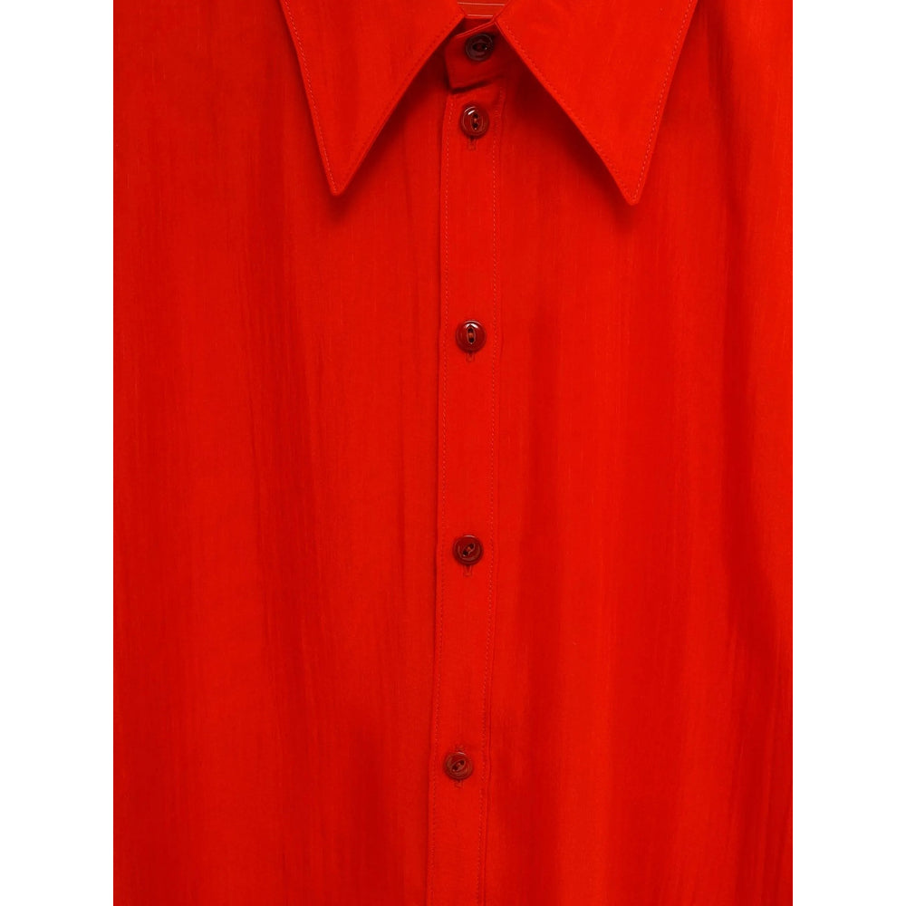 Lemaire Shirts - Red | 9430da2cd65c2cbccb0ce1e4e3697e9bac96bd99