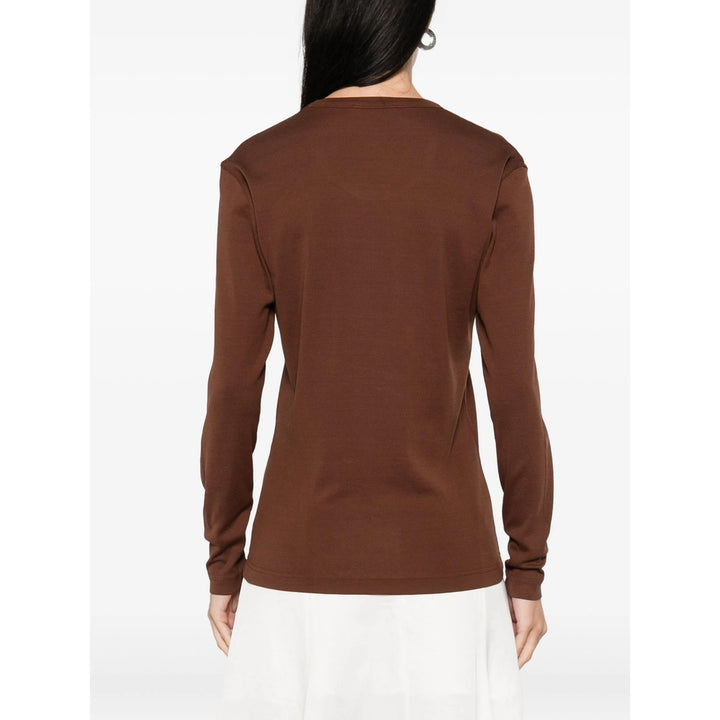 Lemaire Tops - Brown | ea3d1789ed8df419df6e48ebcdcda2cabe89ecac