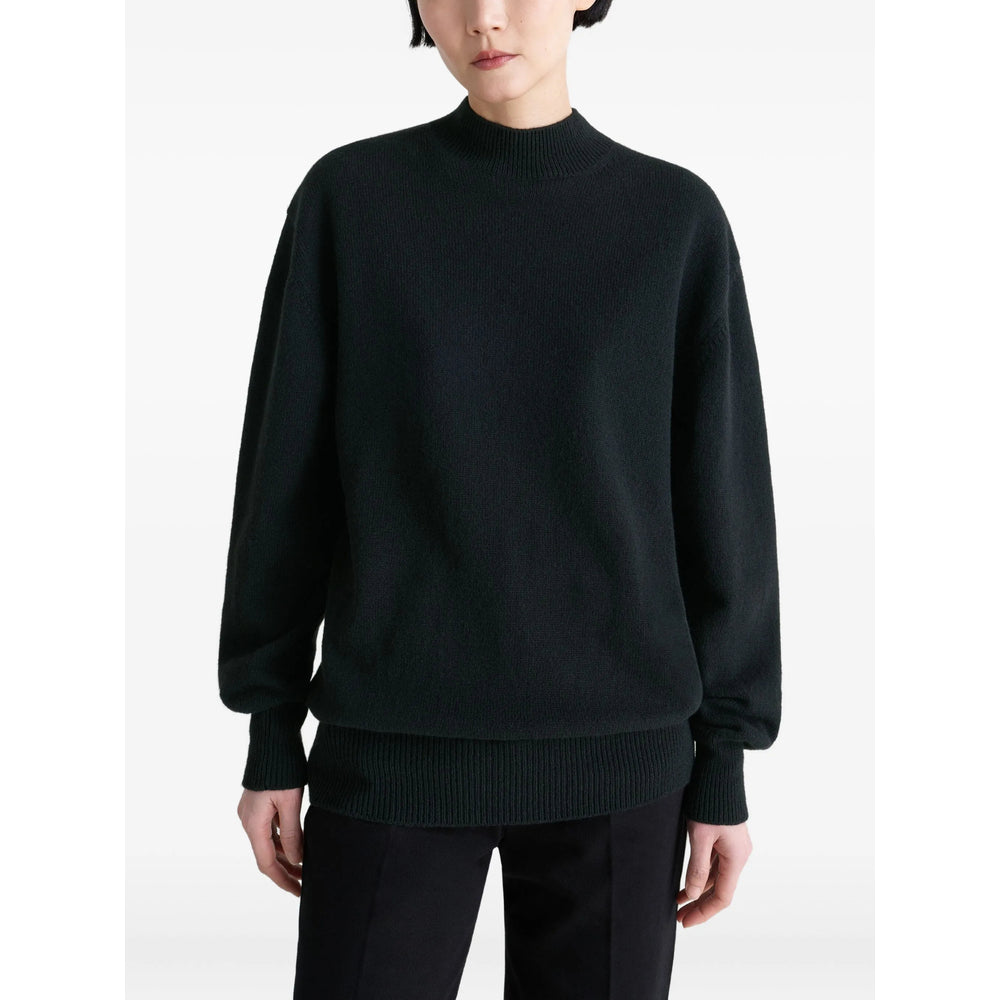 Lemaire Sweaters - Black | 114fb866eaabbf9b64519908693d026ebd24b037
