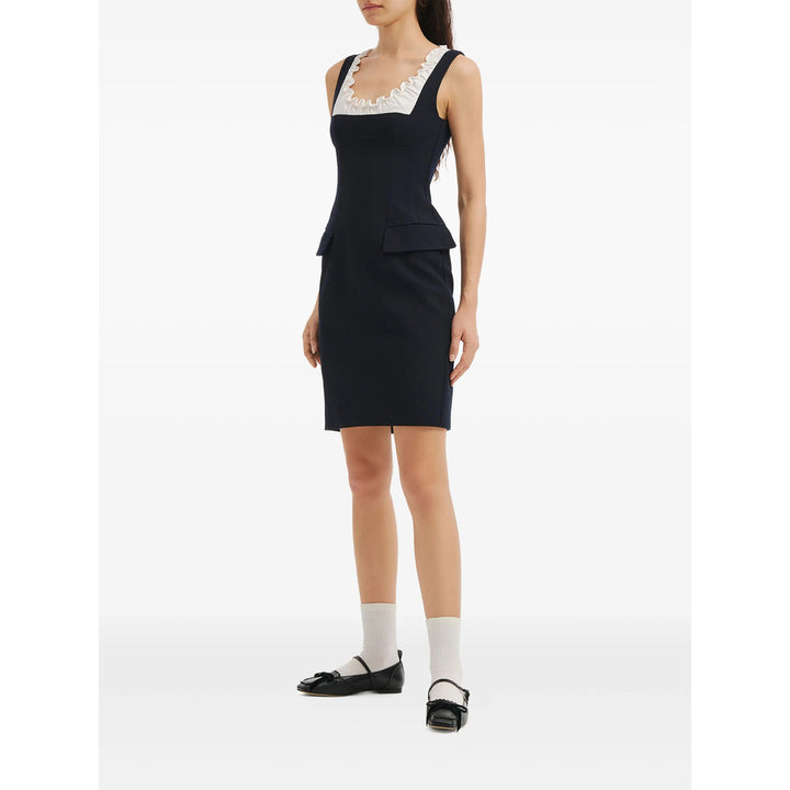 Shushu/Tong Dresses - Blue, White | 064738fb82c71486cb8575450b0b036ae0d74341