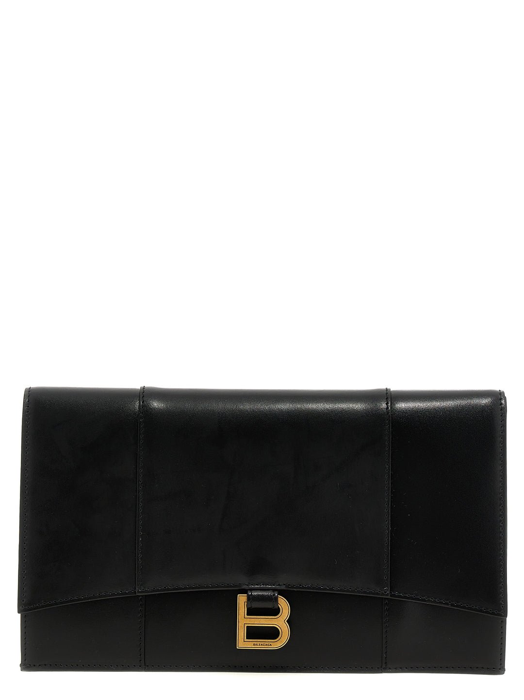 Hourglass Clutch Black