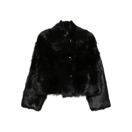 Leather Outerwears Black