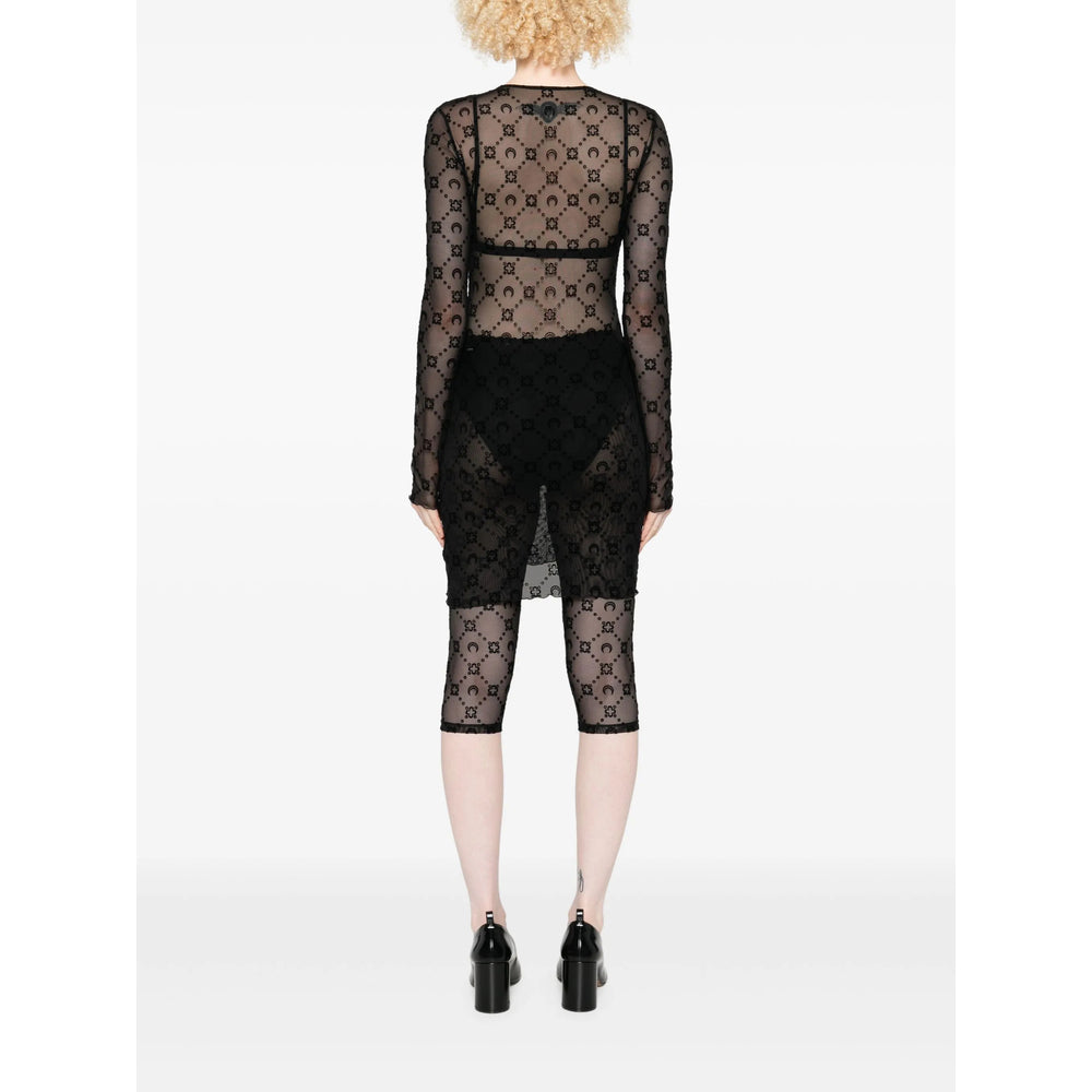Marine Serre Dresses - Black | d449e61672627527ae0f3b0e6389b9849c764f60