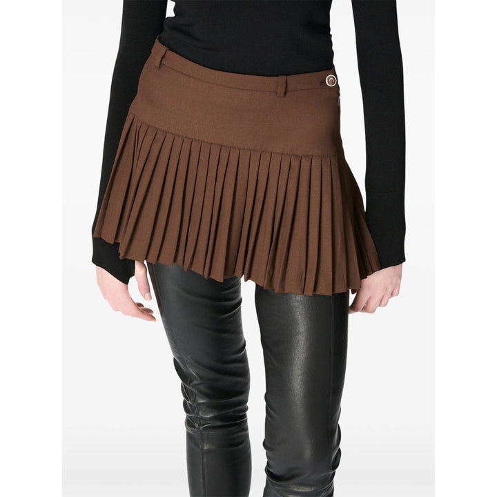 Marine Serre Skirts - Brown | ed93788bc301e029c3253b272b42d7e71aaf8d77