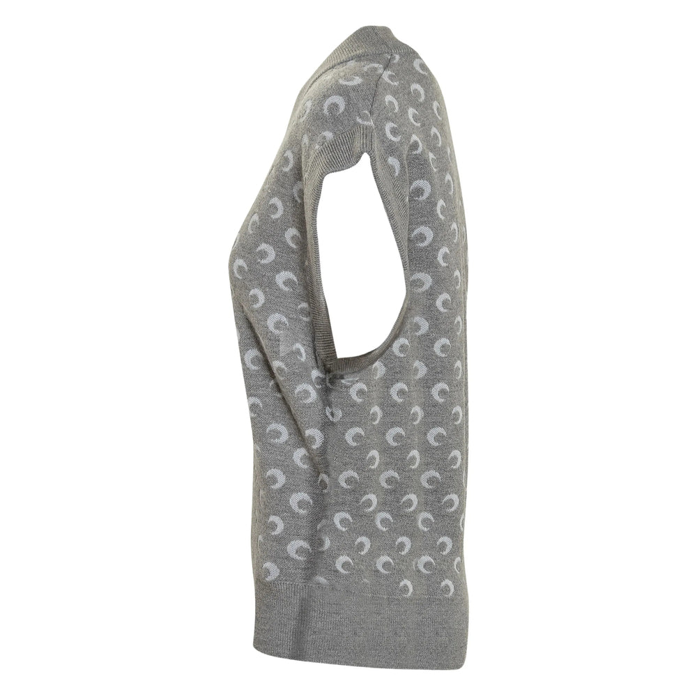 Marine Serre Sweaters - Gray | 8264855674fb4dc0a5e45eb26890b86345524c98