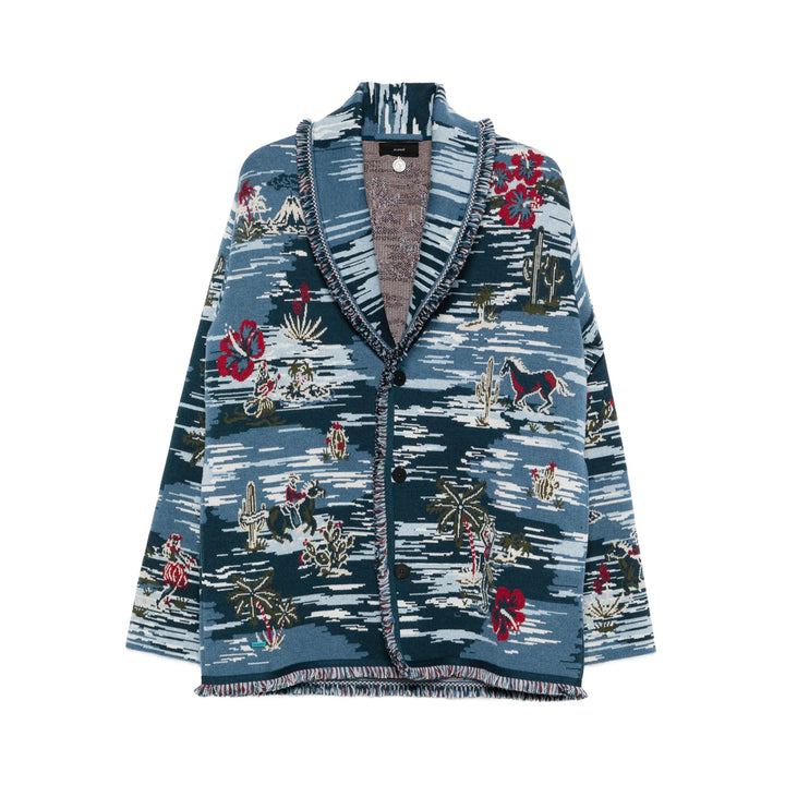 Alanui Sweaters - Blue | 242f0ad399f8b376cd2510b7f54e944537a0d30e