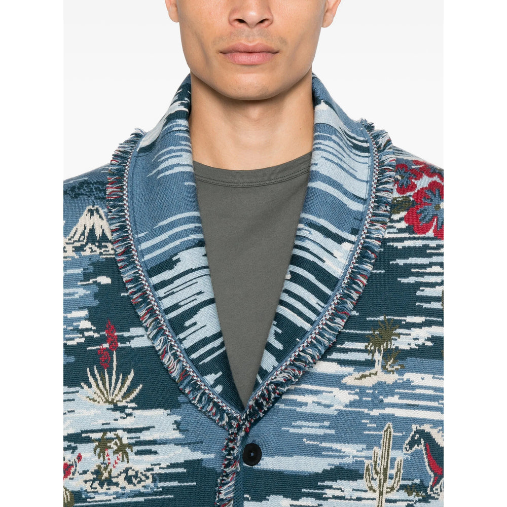 Alanui Sweaters - Blue | 73d7f6f578517df2ac186f64c31be31756962601