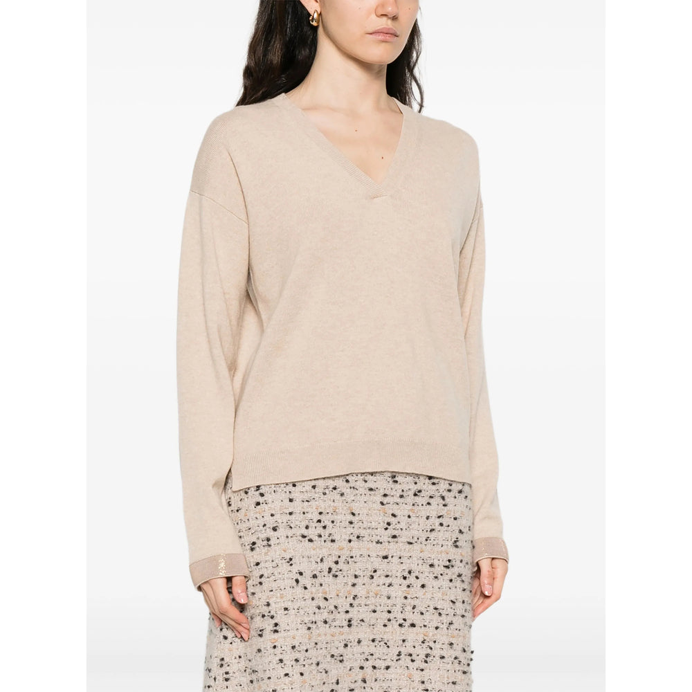 Fabiana Filippi Sweaters - Neutral | 76b3acc4ece8eb0f9dfed40e7b68481f12450496