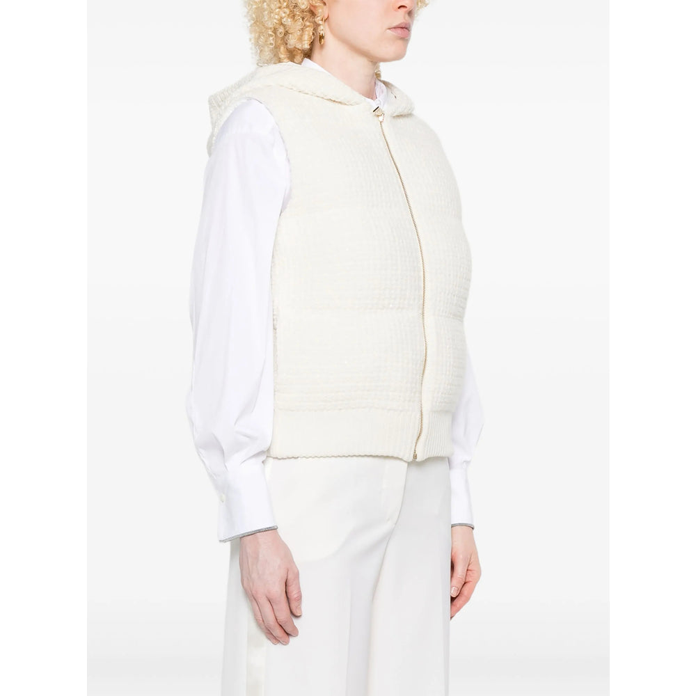 Fabiana Filippi Waistcoats - White | ab0cfb09367b042c019fcc8656d28577e03005ce
