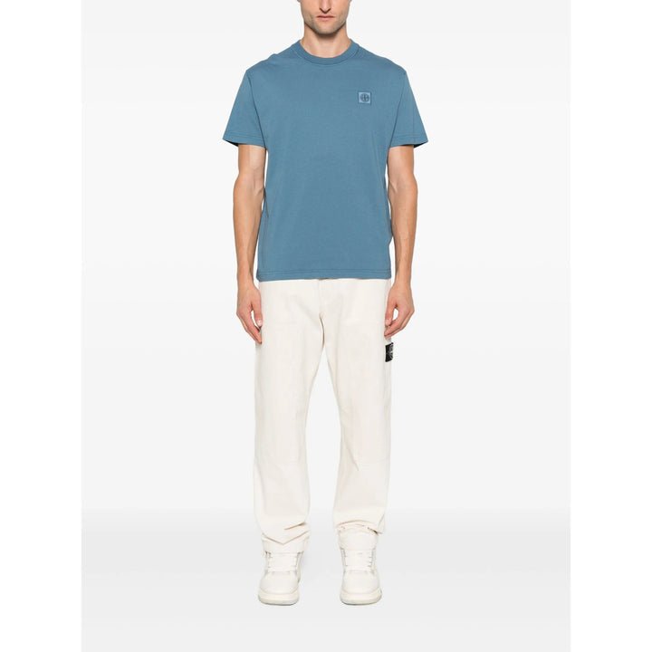 Stone Island T Shirts - Blue | 5b6eff79e9f150de01a0cfc255199b7691229900