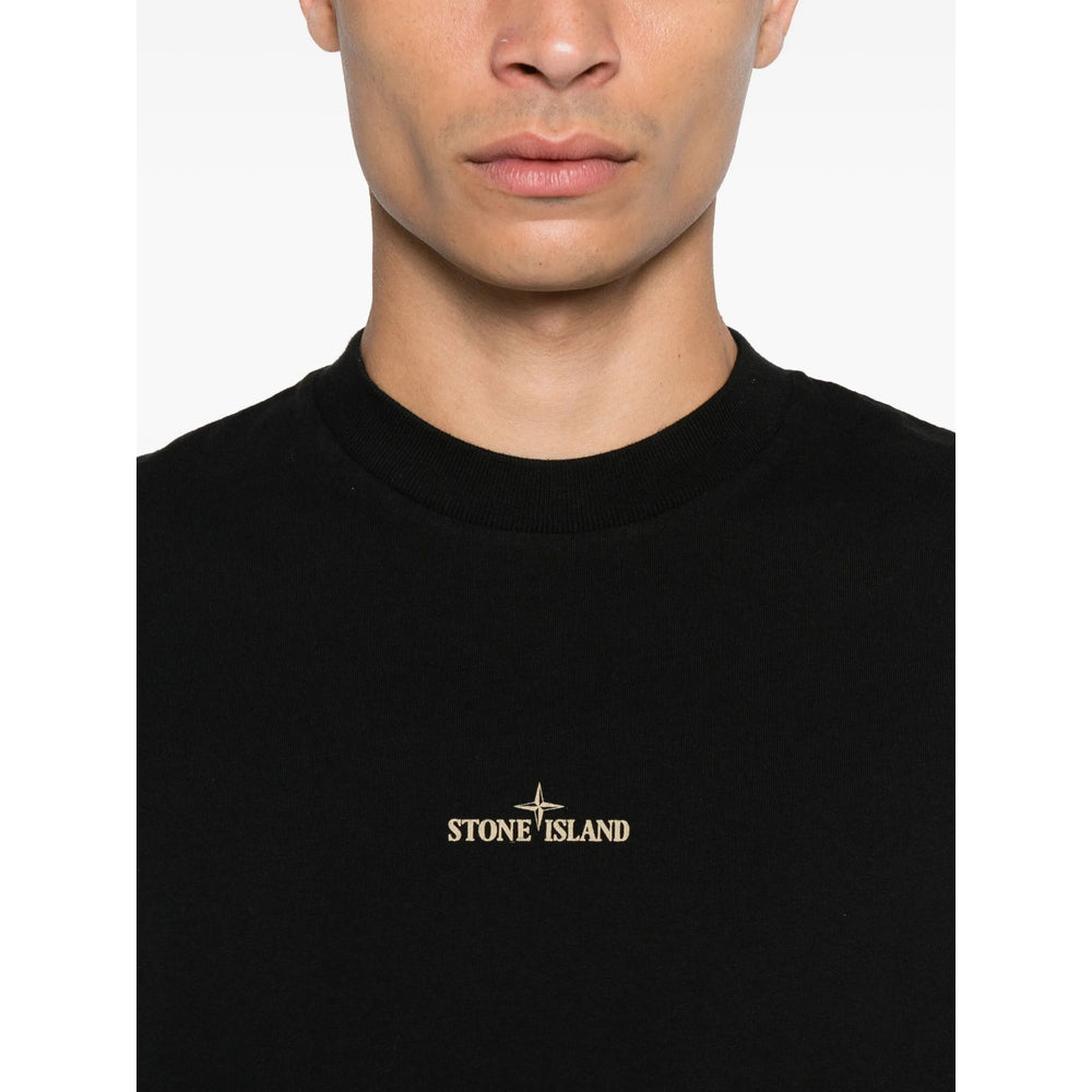 Stone Island T Shirts - Black | 758c94c26f851dbad5165176a85e2b8eb6b3b0ce