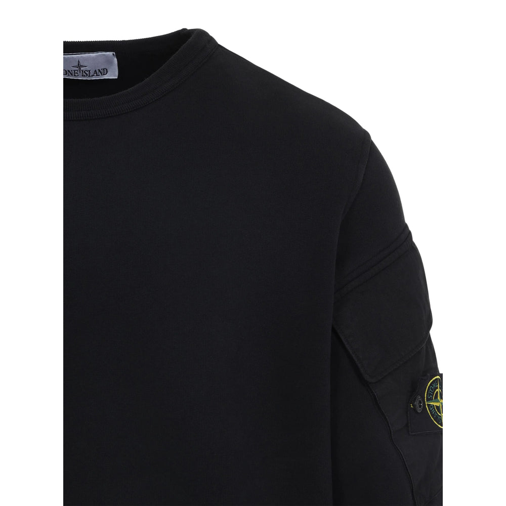 Stone Island Sweatshirts - Black | 75f08a98494d78ae9921872324408ecaca67283a