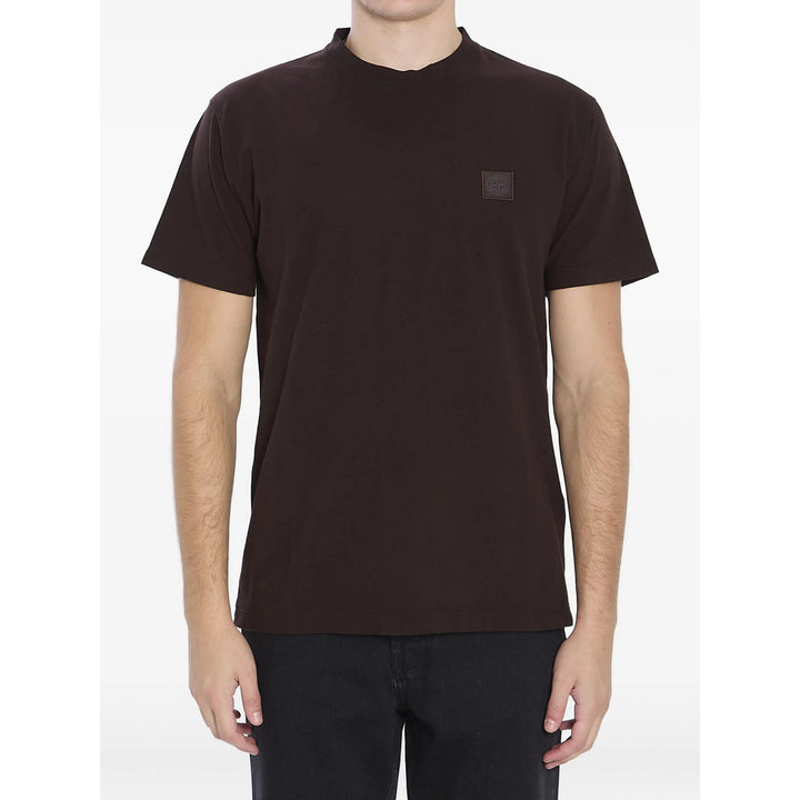 Stone Island T Shirts - Brown | e7d9829642138c37c7e37c5bc51e005408d8fc6c