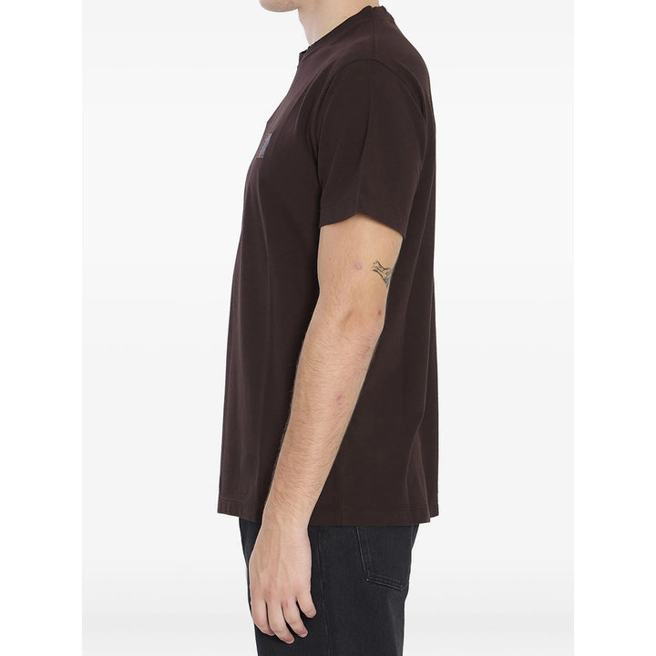 Stone Island T Shirts - Brown | a3e2e8739c55677ede3945195f9853542e173956