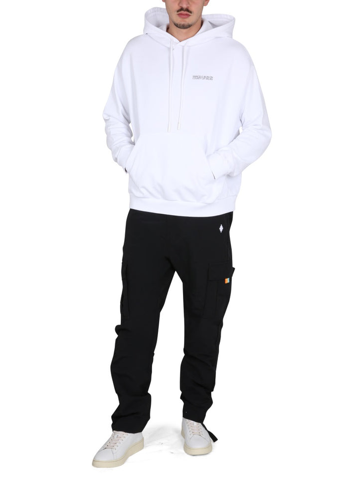 Marcelo Burlon Sweatshirts - White | Wanan Luxury