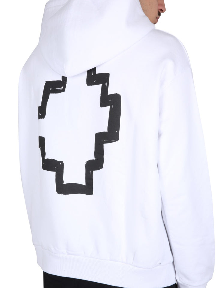 Marcelo Burlon Sweatshirts - White | Wanan Luxury