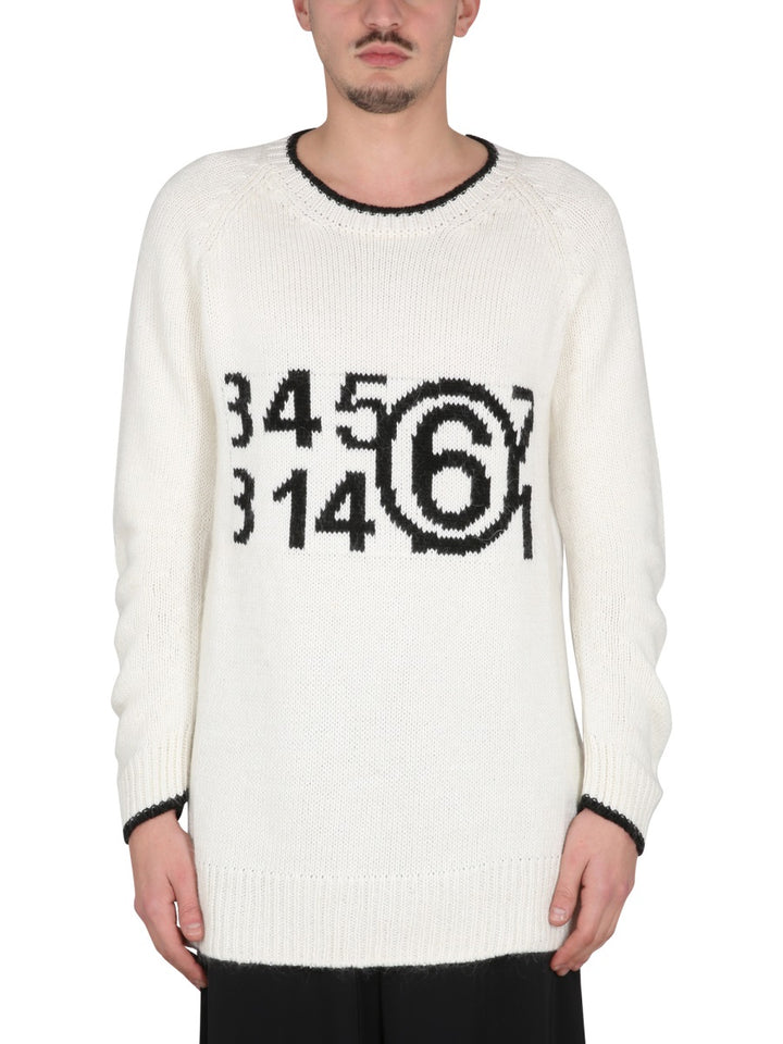 MM6 Maison Margiela Sweaters - White | Wanan Luxury