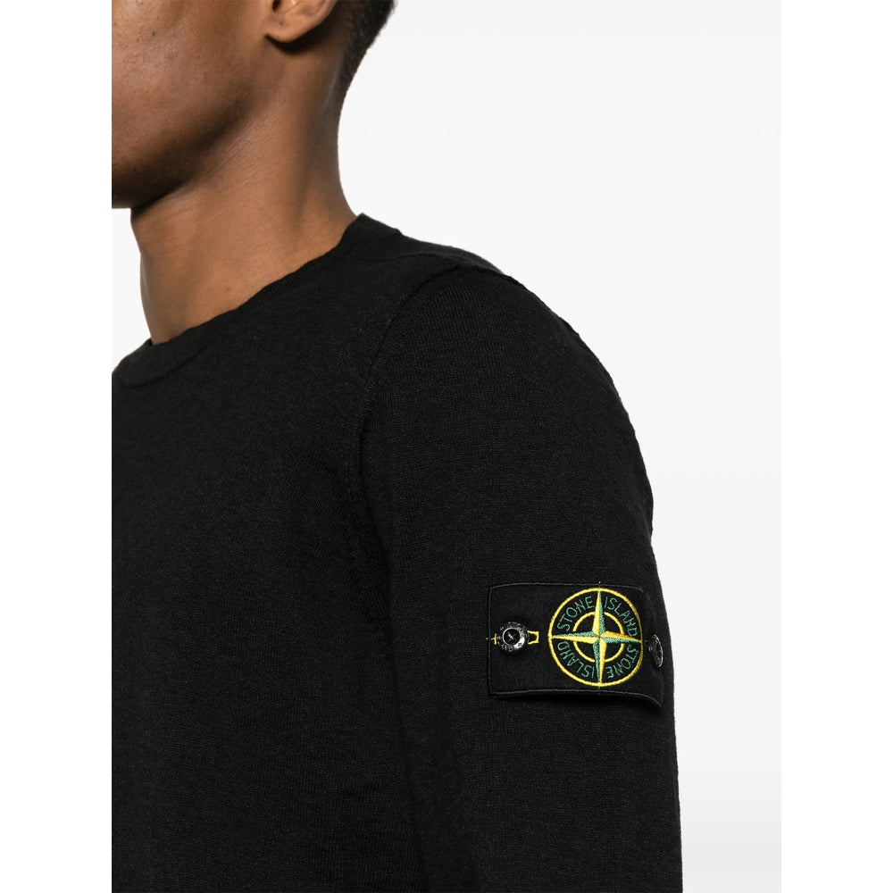 Stone Island Sweaters - Black | eab67ef1a9d931f102b0377523f4902664eed47e