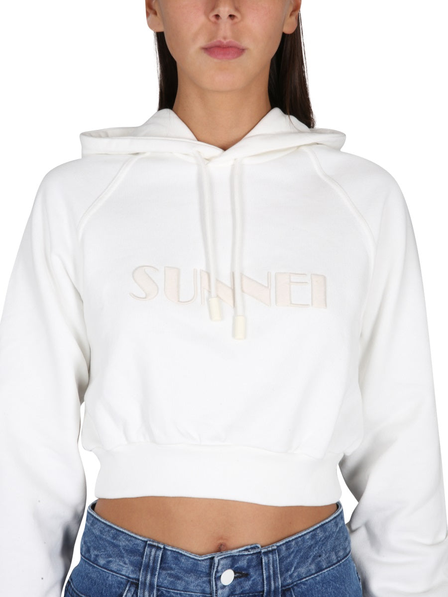 Sunnei Sweatshirts - Beige | Wanan Luxury