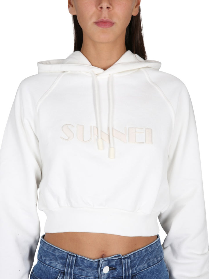 Sunnei Sweatshirts - Beige | Wanan Luxury