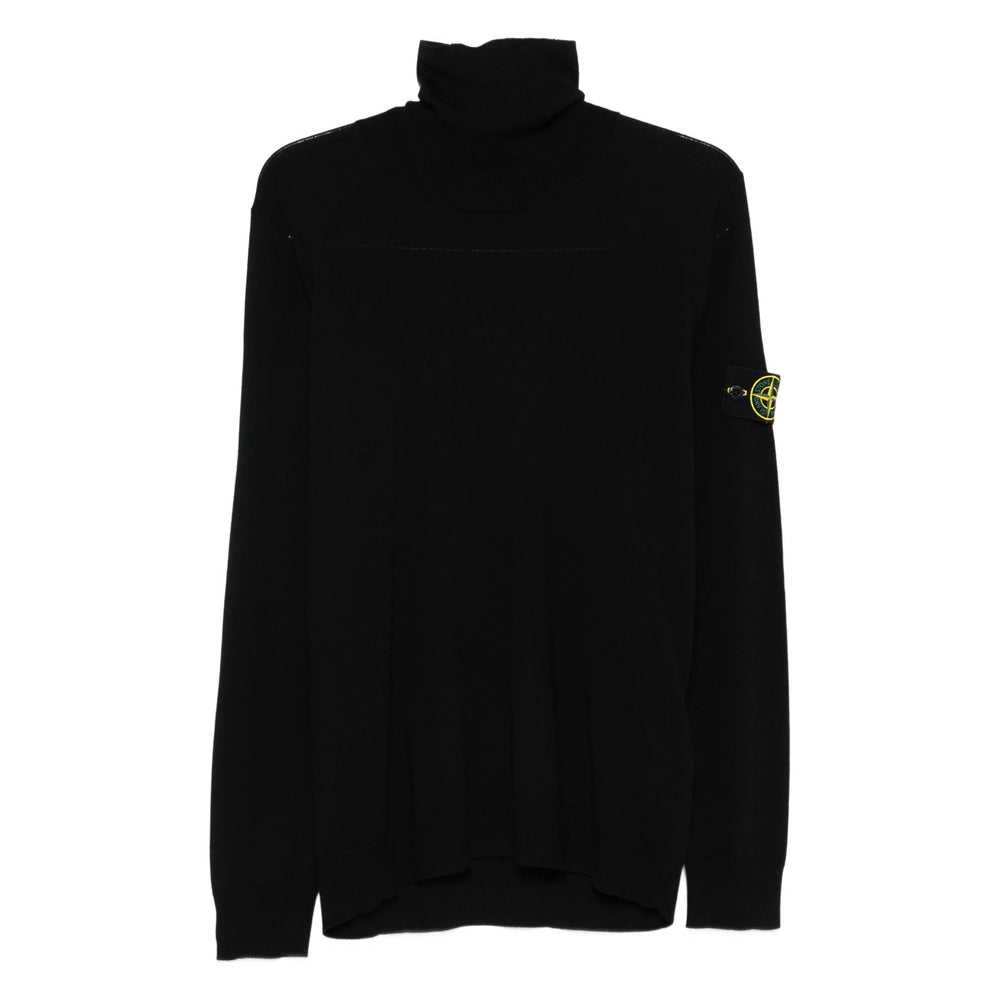 Stone Island Sweaters - Black | 1d38b540cbc490e8e1c31461c466817a5ad1d8b8