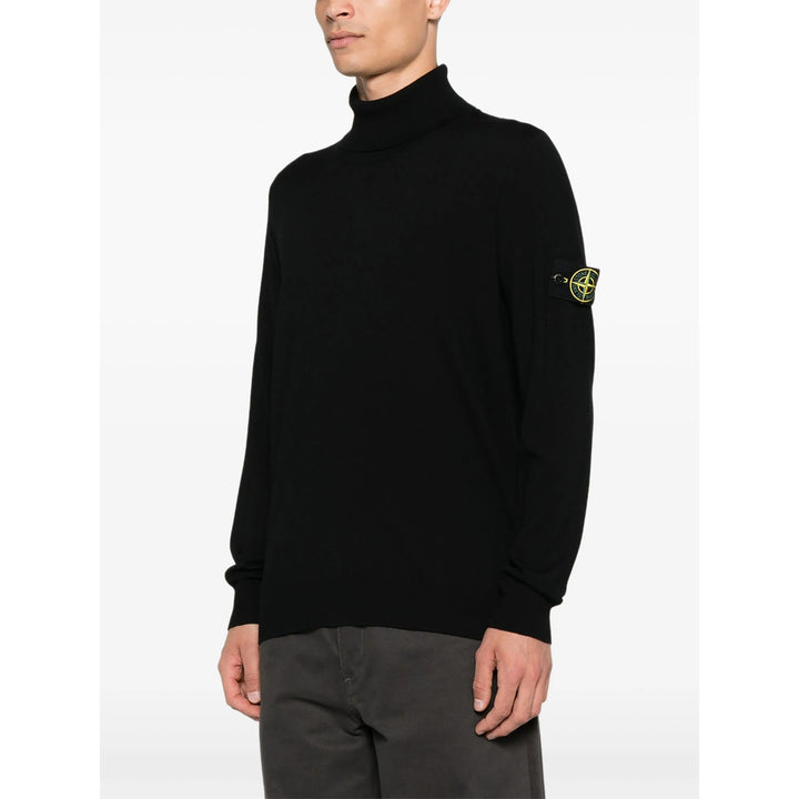 Stone Island Sweaters - Black | a945575ee6bfc6e8f3755b7063b10bad36ebf792