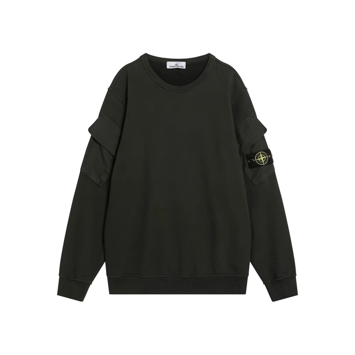 Stone Island Sweatshirts - Black | 862686f9501c69df66f66825dfd80b87cbd76e31