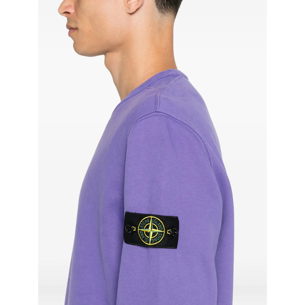 Stone Island Sweatshirts - Purple | 084334d9592425fd8a457c3b181f34df394ff7f7