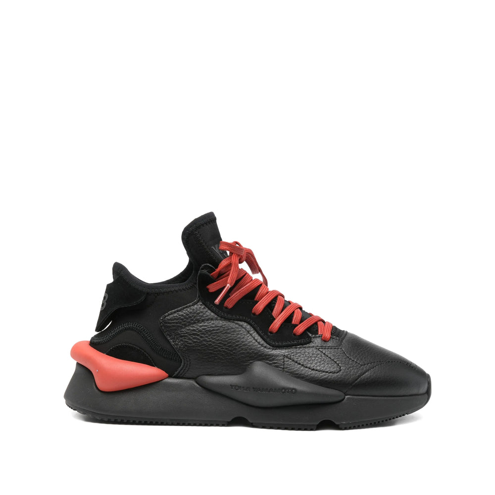 Y-3 Sneakers - Black, Red | 4c3e0fdeff24bf9a57ac8d6e7ca624b612baeed9