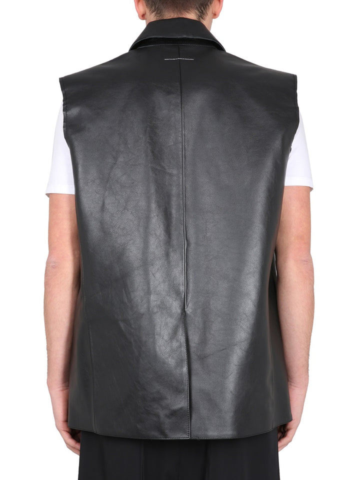 MM6 Maison Margiela Gilet - Black | Wanan Luxury
