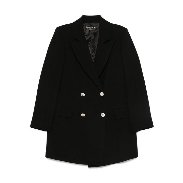 Chiara Boni Coats - Black | e962d55bd9af5d22c055f7afbb25ebc597945c37