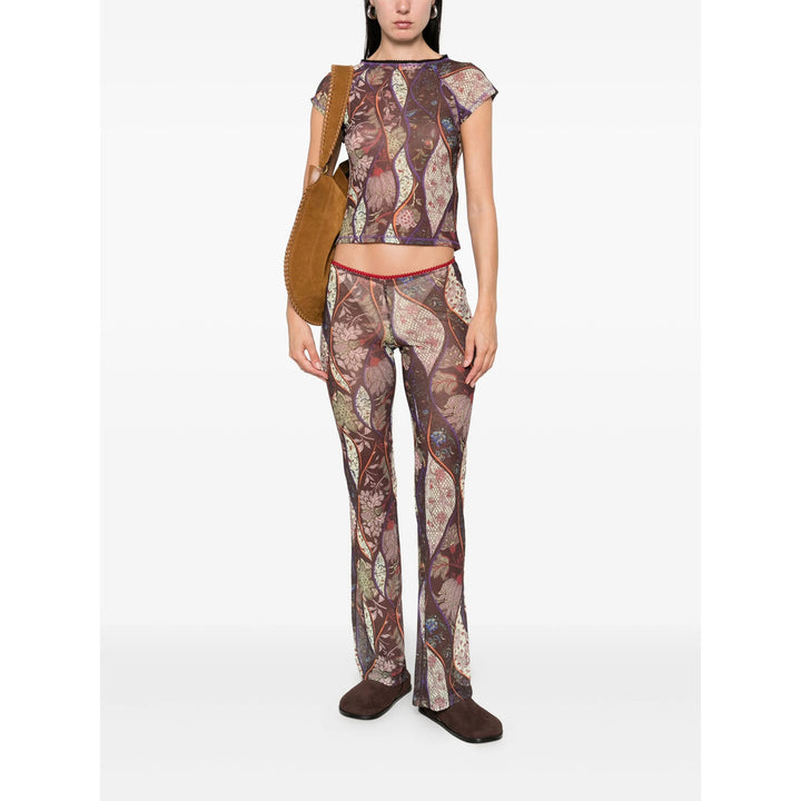 Siedres Pants - Brown/Purple | d2de1682b9c9912923323f13a3e181fd40f70b5f