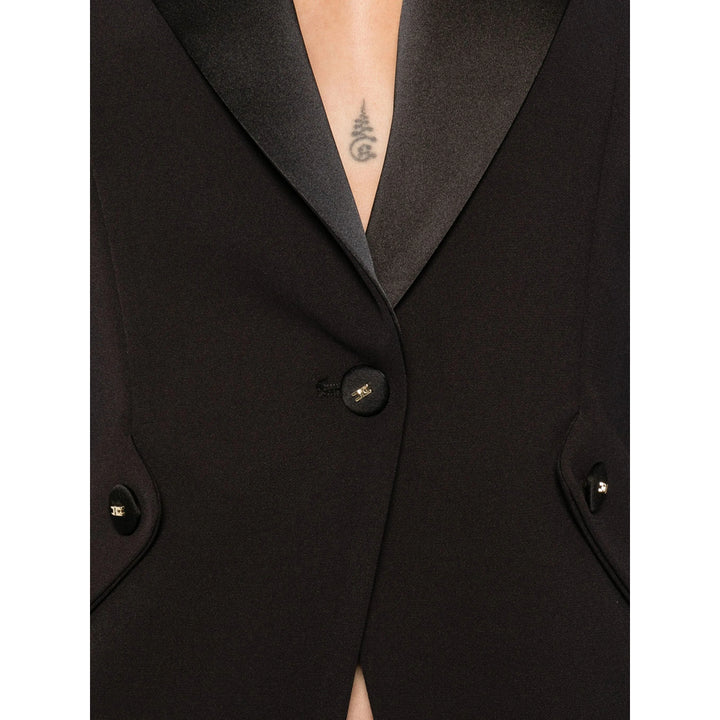 Elisabetta Franchi Jackets - Black | de517fc6bc66cfe7f638070edbbb0fc69b3a725f
