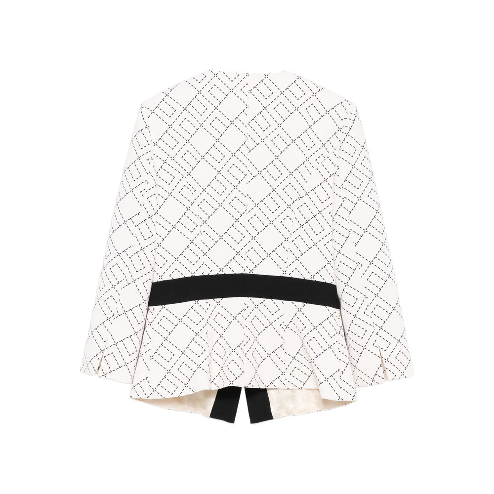 Elisabetta Franchi Jackets - Neutral, Black | 44469dcef28edae647fa126cef85b17959f0bcce