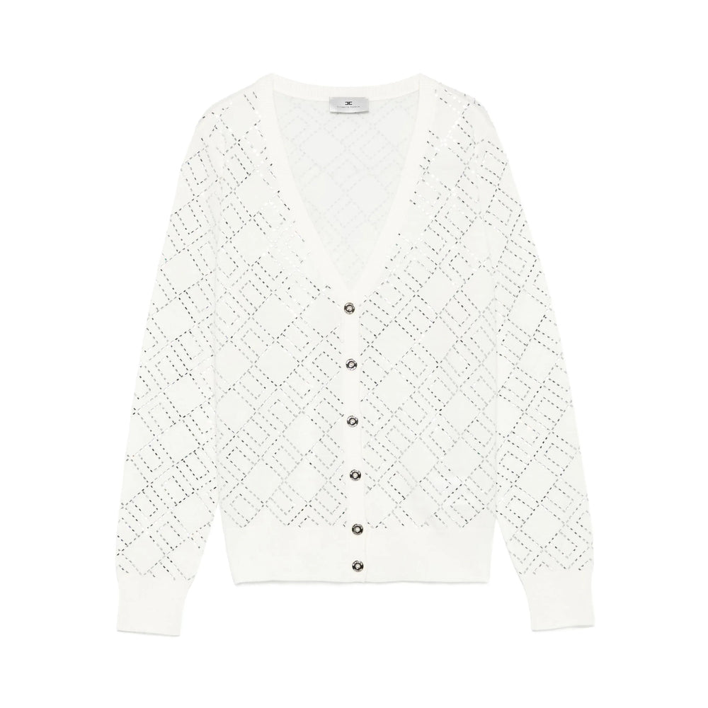 Elisabetta Franchi Sweaters - Neutral | f974fff5dc18815de21d6ee02c59bc2bcd097266