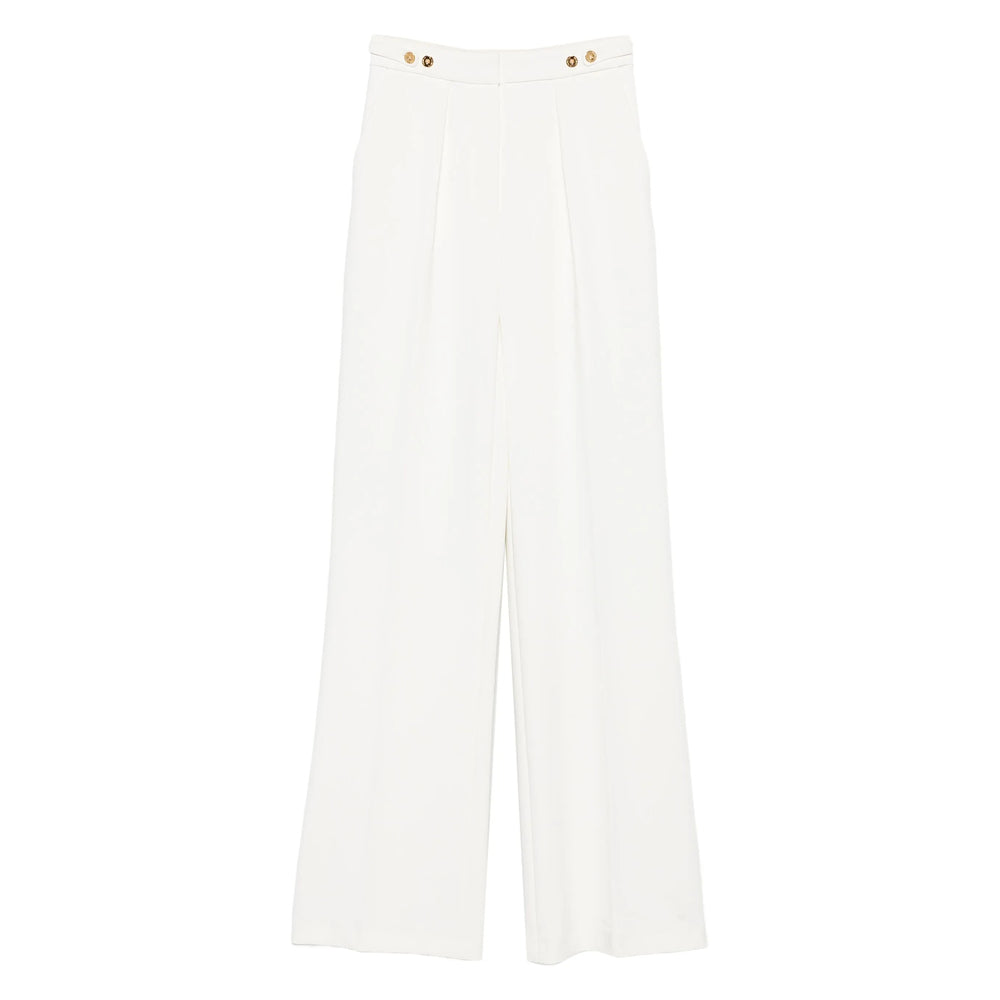 Elisabetta Franchi Pants - White | 0ba8e3cc75fa9731cf016216354479a8e53ebdef