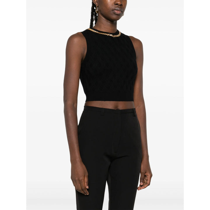 Elisabetta Franchi Tops - Black | 3cbfba026a40bc1b6239e343dcd29809abf3eeb5