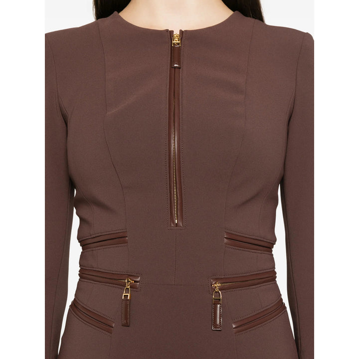 Elisabetta Franchi Dresses - Brown | 7b36ee617ed9d3ccdc53bf0e3ed9b37956b3811d
