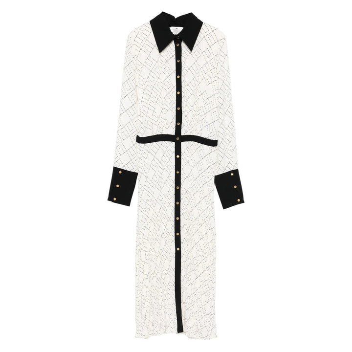 Elisabetta Franchi Dresses - White, Black | 53361fa3fb53842e6d2e7e8546097b9d49761bab