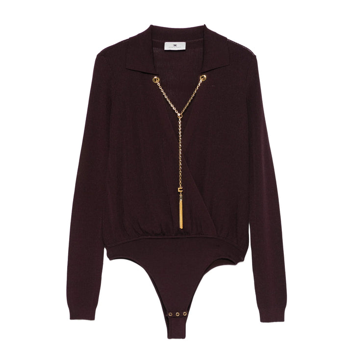 Elisabetta Franchi Bodysuits - Red | 9cefd9ecd34e022aa488569e2861f5f540943624