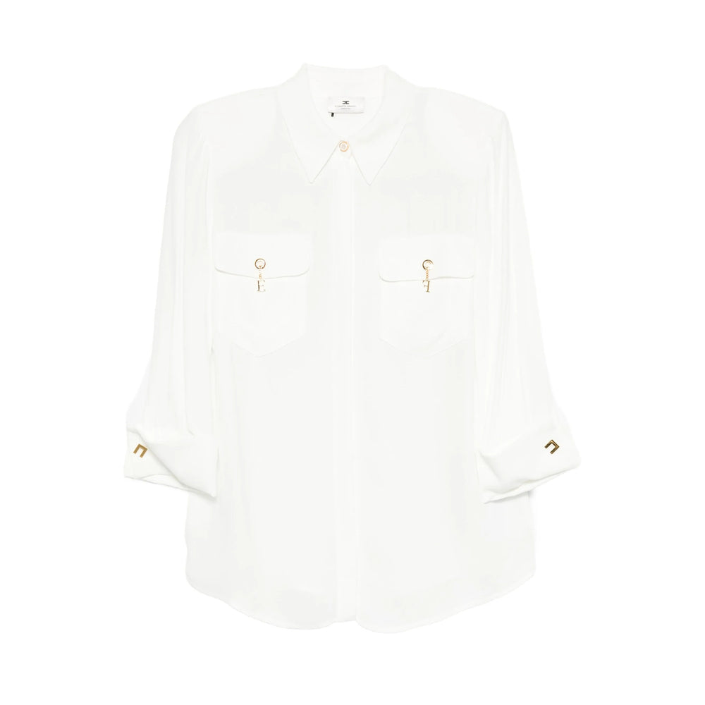 Elisabetta Franchi Shirts - White | b813812e546049268cb14ce402c1aebbb7f77582